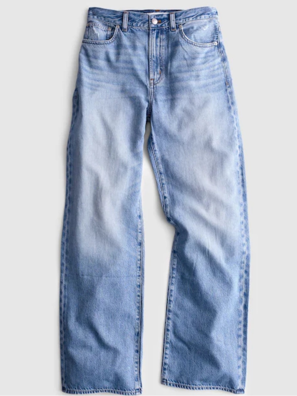 NWT Madewell The Perfect Vintage Wide-Leg Jean in Airy Denim Size 28